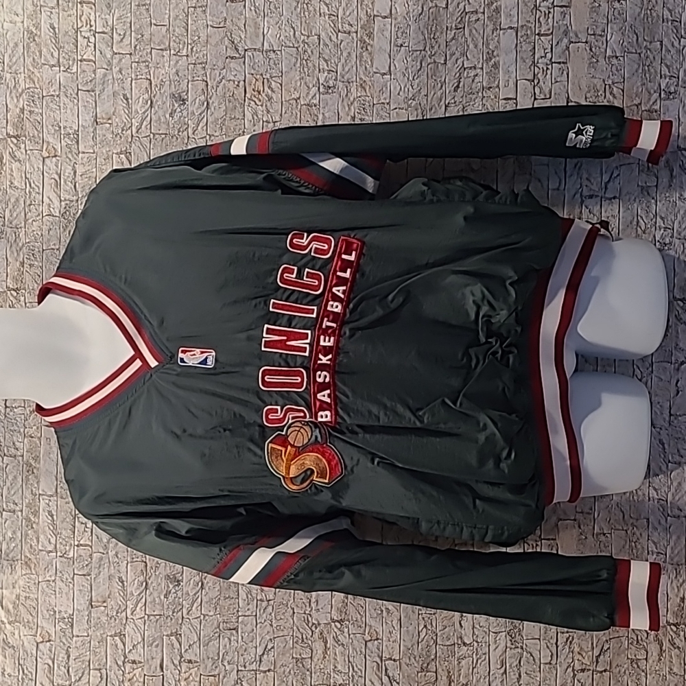 Starter Authentics NBA Seattle Sonics Pullover Windbreaker
